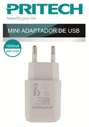 ADAPTADOR MINI USB 220-240V PRITECH