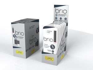 BRIO E-CIGARETTE RECARGABLE STARTER PACK