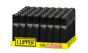 CLIPPER LARGE SOFT TOUCH ALL BLACK