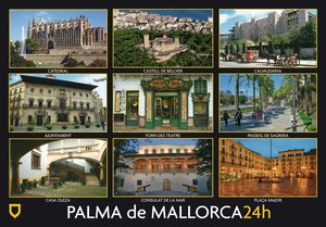 POSTAL EORO 10X15 3018 PALMA DE MALLORCA