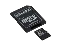 SD MICRO KINGSTON 4GB + ADAPTADOR
