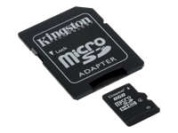 SD MICRO KINGSTON 8 GB + ADAPTADOR